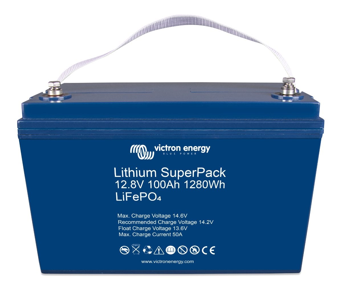 Baterie litiu Victron Energy SuperPack BAT512110712, instalare usoara, protectie interna