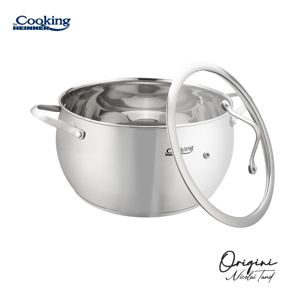 Oală Inox Heinner Nicolai Tand 6L - Cooking by Heinner Origini - imagine 3