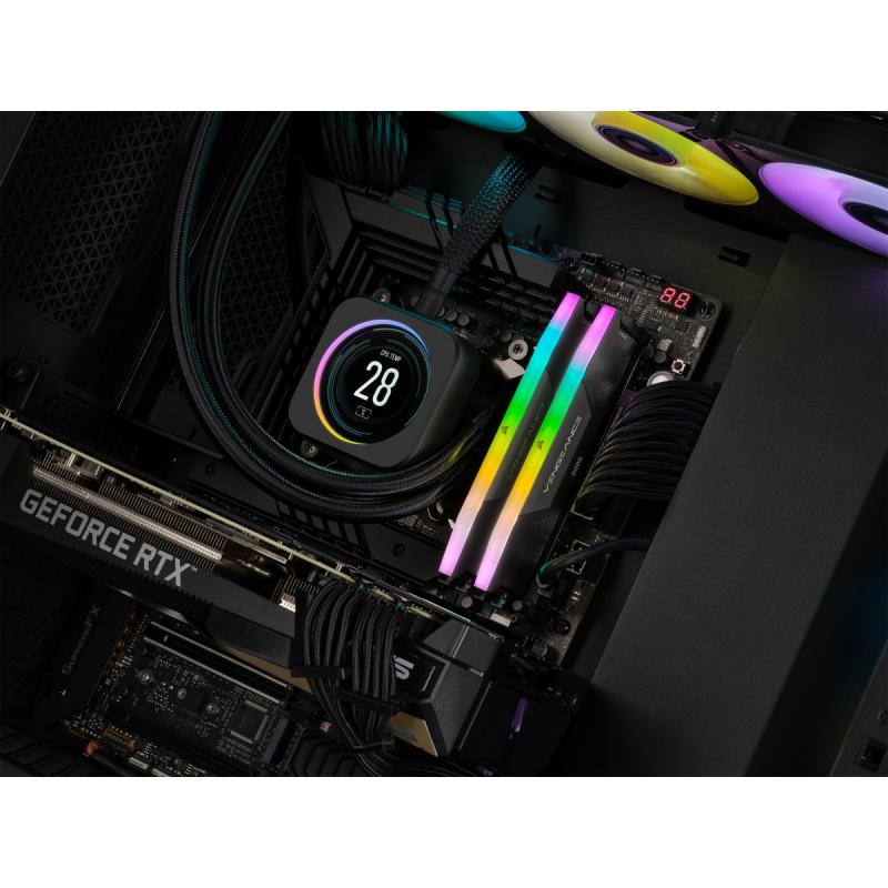 Corsair Vengeance RGB 32GB DDR5 6000MHz - Performanță Gaming - imagine 5