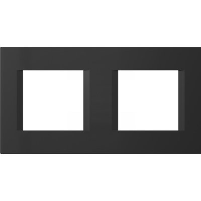Rama 2x2M Modul Line IP20 Negru | TEM