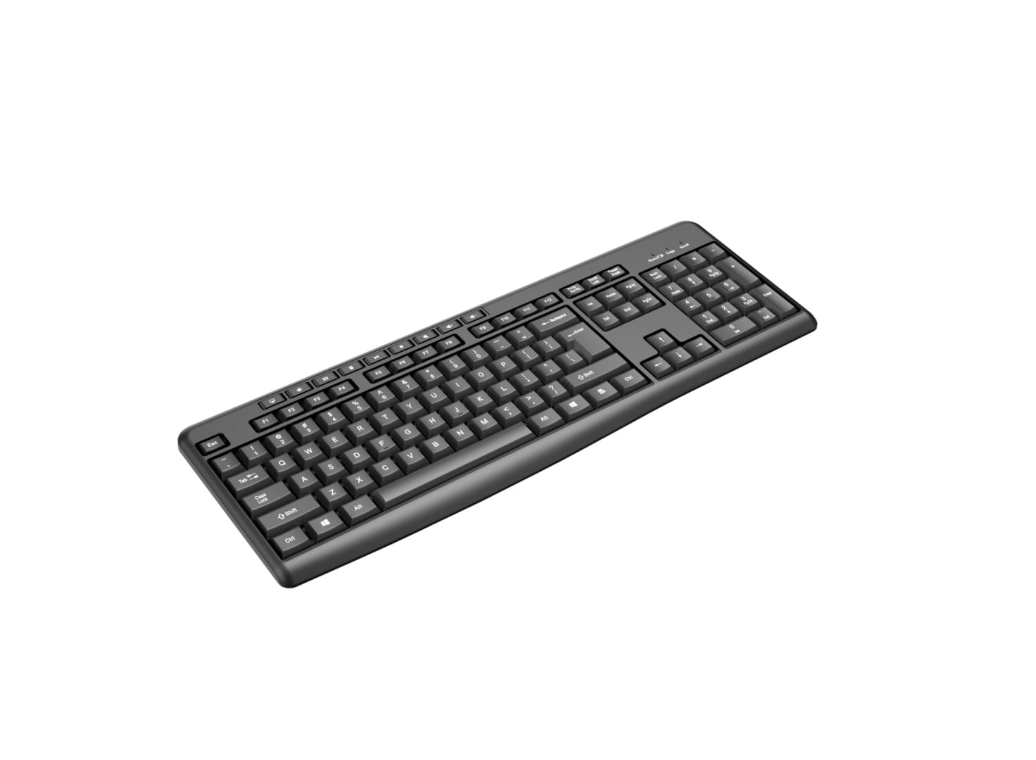 Tastatură Wireless 2.4G Serioux - 113 Taste, Multimedia | Comandă Acum - imagine 4