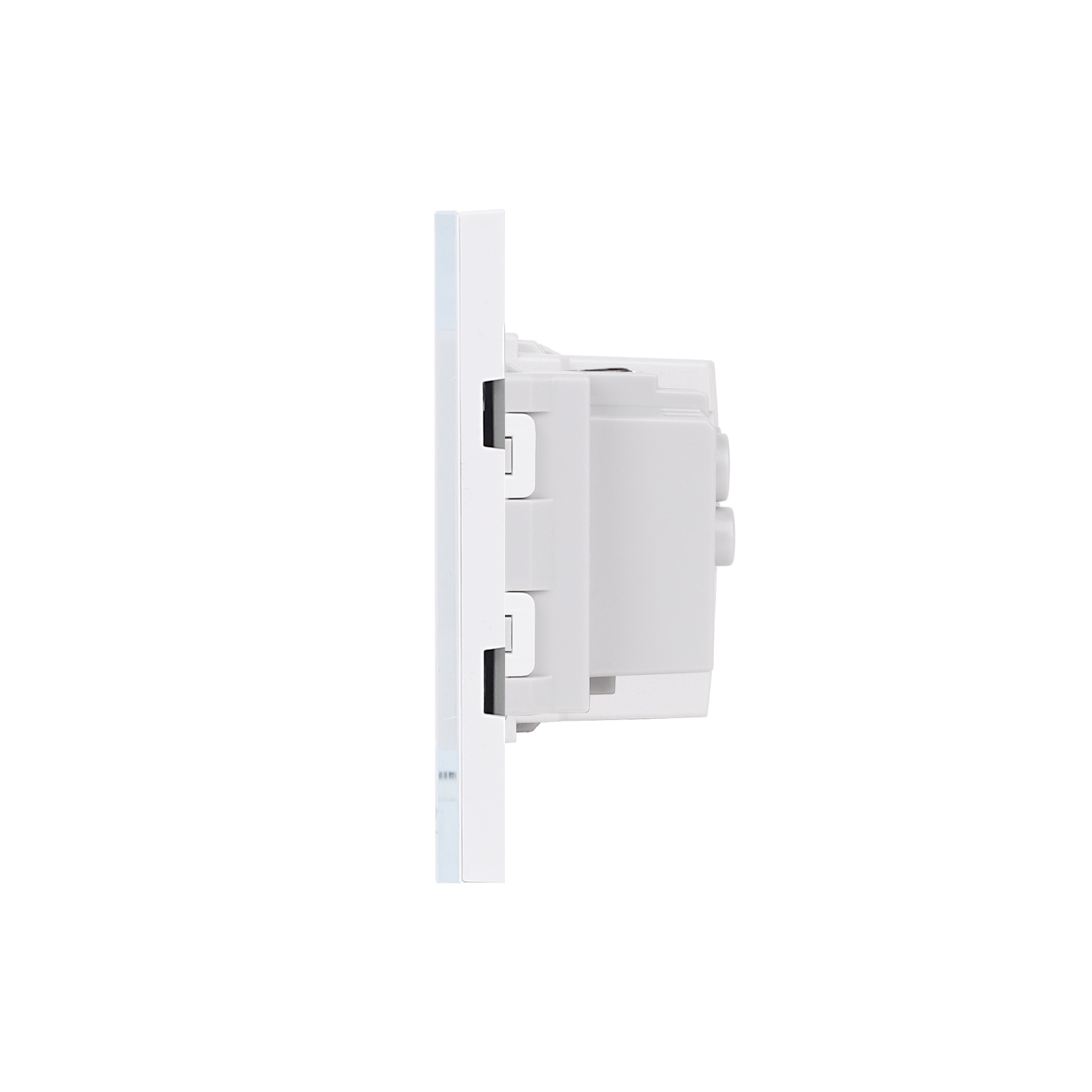 Întrerupător cu Variator + Priză LUXION, Rama Sticlă, IP44 - imagine 3