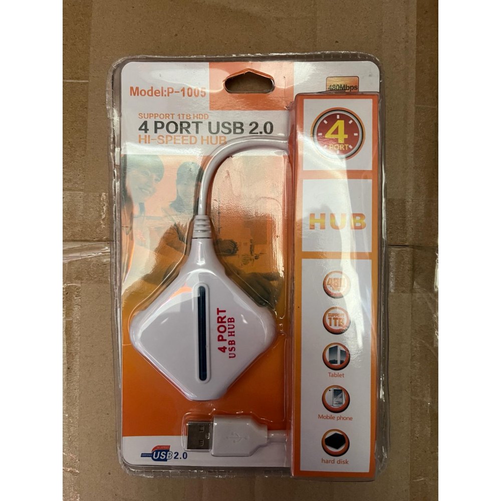 Hub USB 2.0 4 Porturi Ted Electric