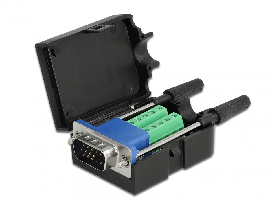 Delock 66258 Adaptor VGA la Terminal 10 Pini