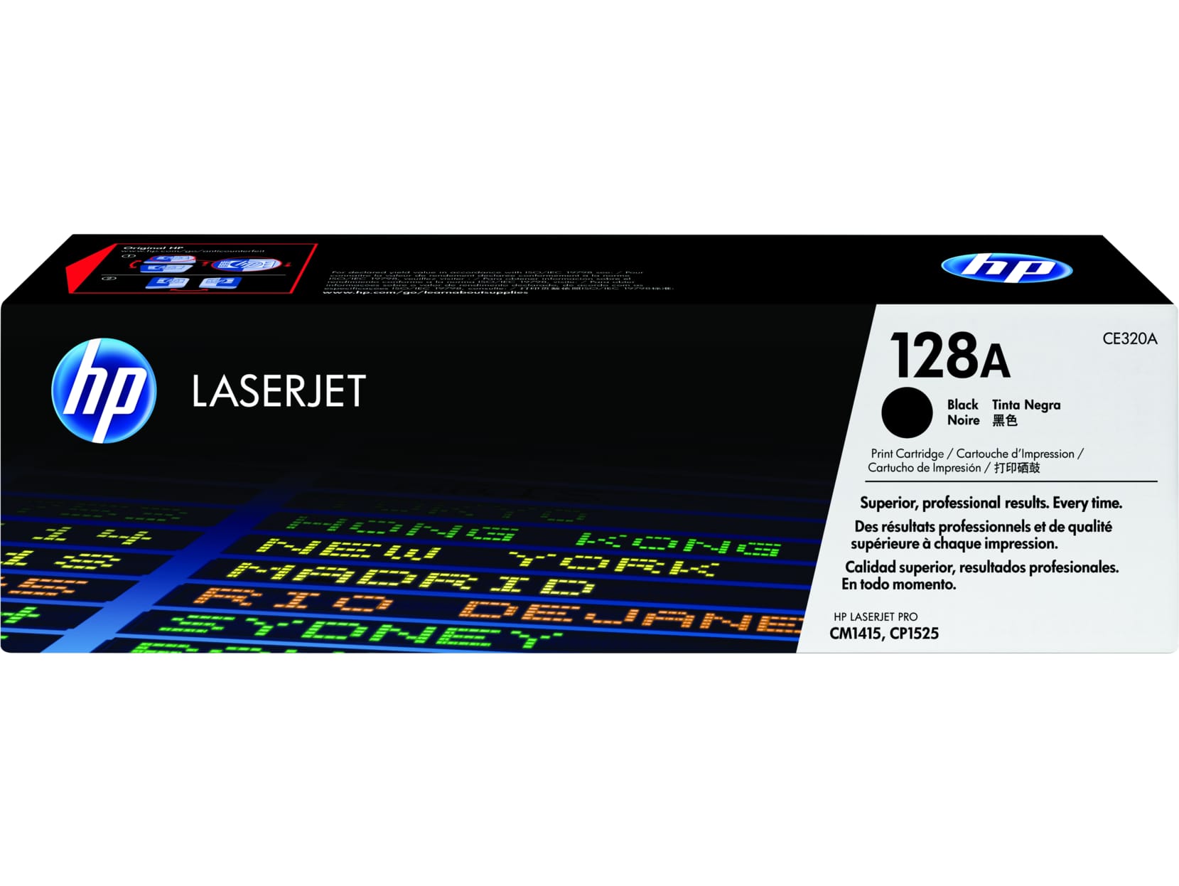 Toner HP CE320A Black Original 2000 pagini - Calitate Superioară - imagine 2