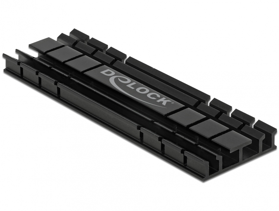 Cooler Aluminiu M.2 70mm Delock 18285