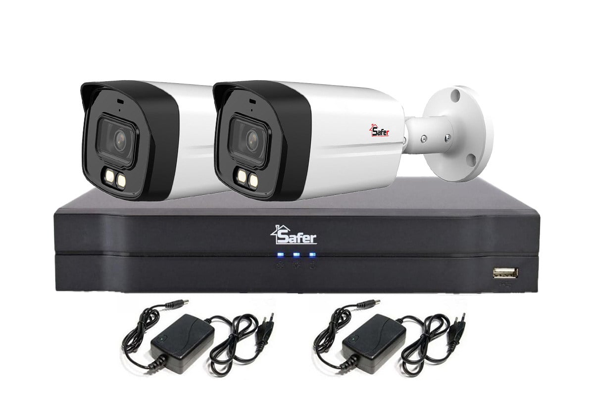 Kit Supraveghere Safer 2 Camere 5MP - Securitate Maximă