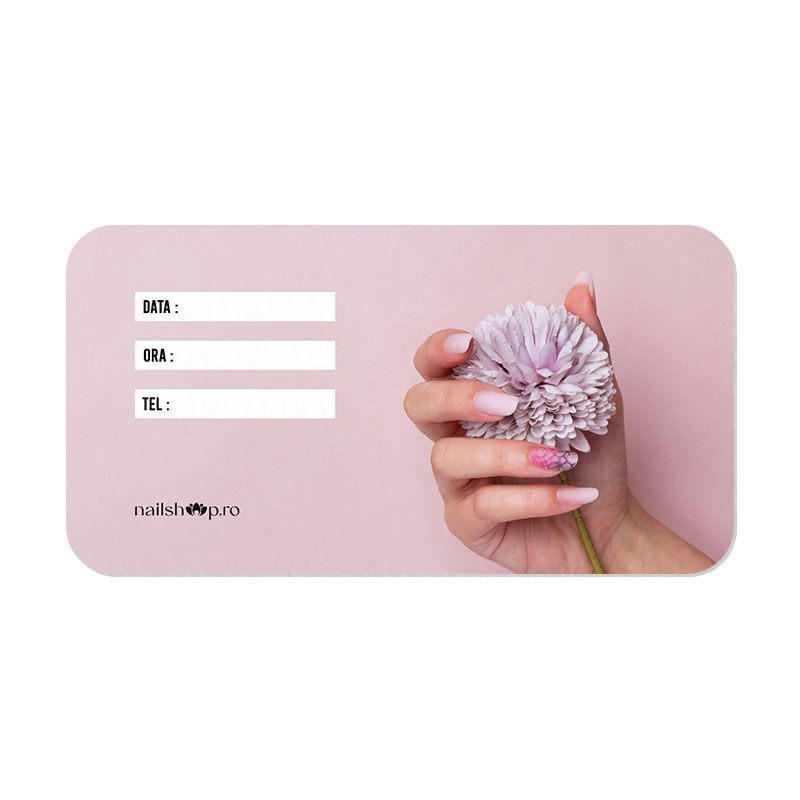Card Programări 10 buc - Nailshop