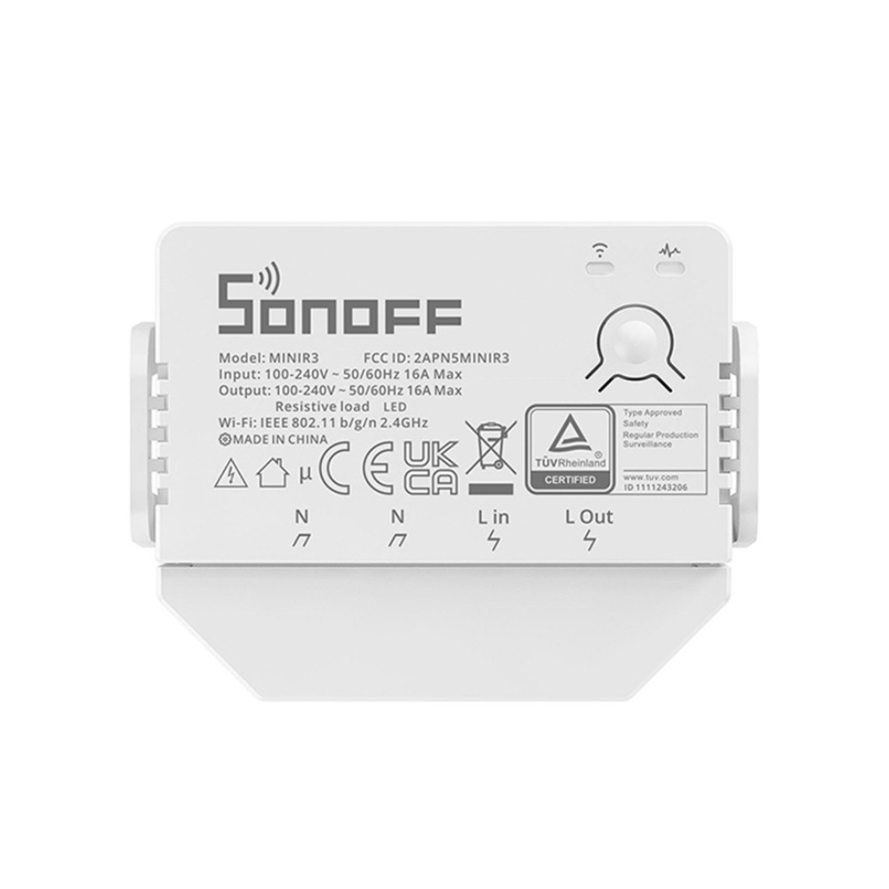 Releu Wi-Fi Sonoff Mini R3, Automatizare, Control Vocal
