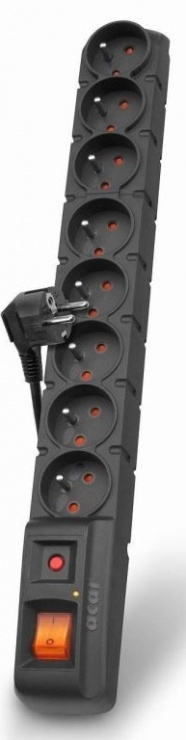 Prelungitor Acar 8 Prize, 4.5m, Protectie, Negru