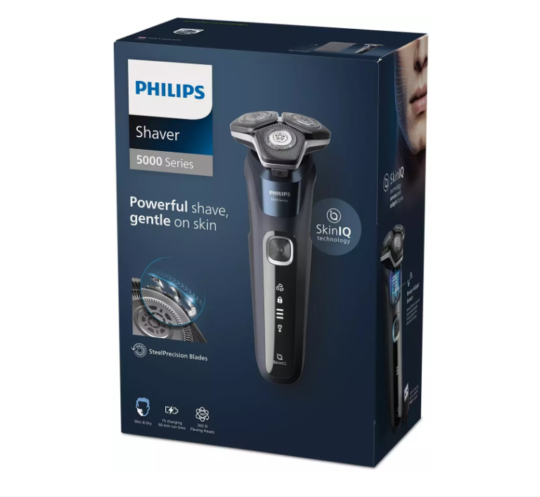 Aparat de Barbierit Philips S5585/10 Seria 5000 - SkinIQ, 360°