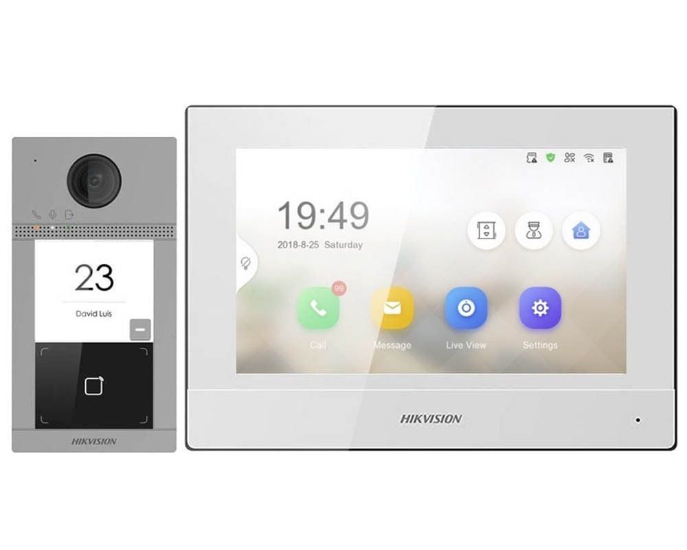 Hikvision Videointerfon Wireless 7 inch IP65