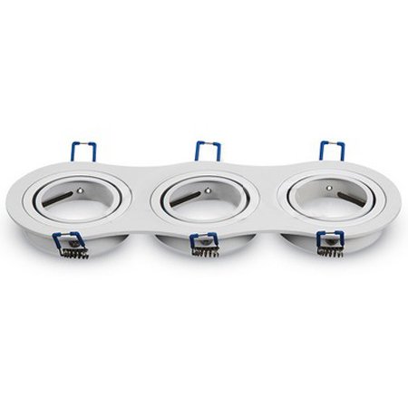 Corp Spot 3xGU10 Alb Unghi Reglabil V-TAC