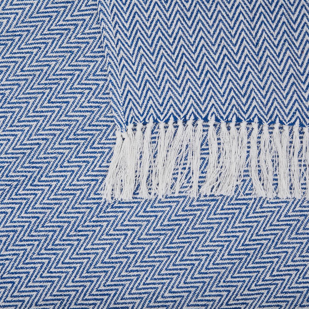 Pled Cuvertura Zig 160x200 cm - Bumbac și Poliester - imagine 7