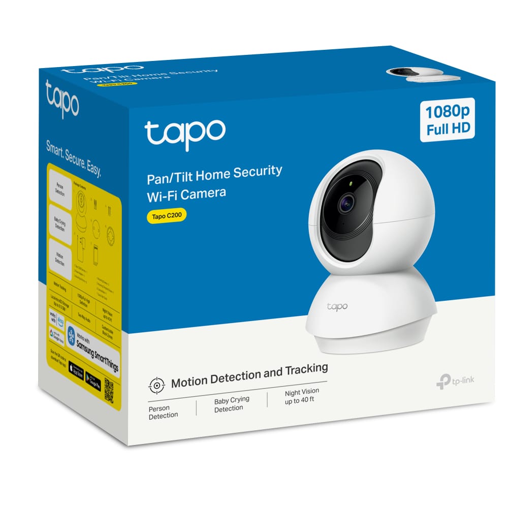 Cameră de Supraveghere TP-Link Tapo C200C Full HD Wi-Fi 360° - imagine 14