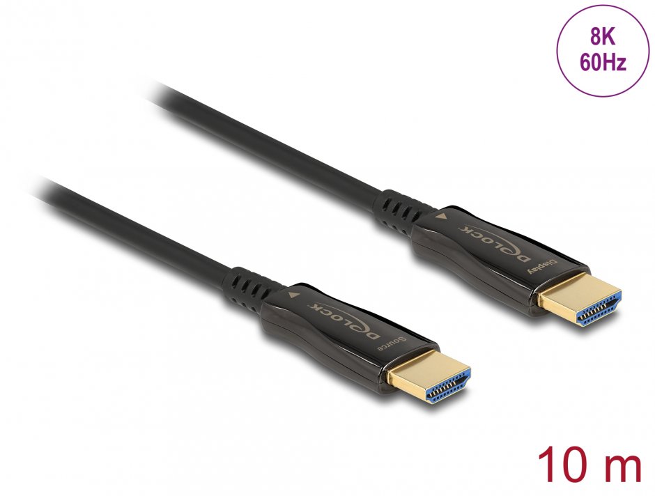Cablu Optic HDMI 8K 10m Delock 84034 Activ