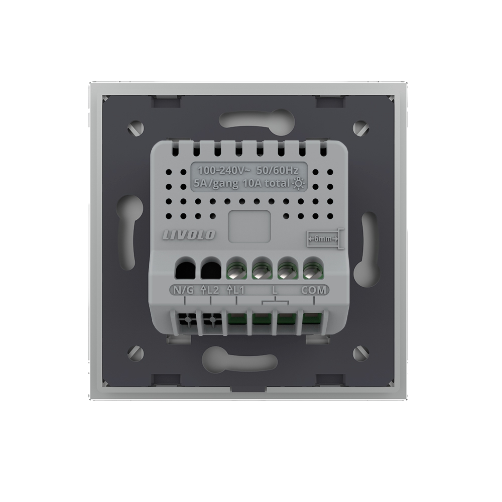 Intrerupator Touch ZigBee Livolo Sticla - imagine 16