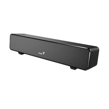 Soundbar GENIUS 100 6W Negru cu Jack 3.5mm și USB