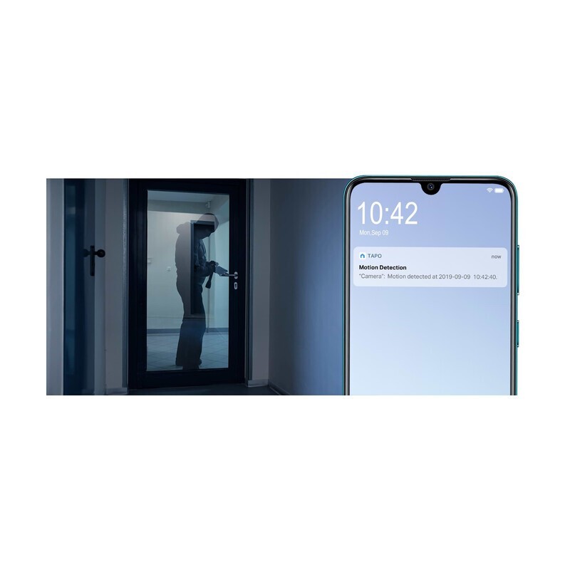 Cameră Supraveghere WiFi TP-Link Tapo C100 Full HD 1080p - imagine 2