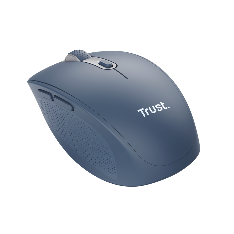 Mouse Trust Ozaa Compact 3200 DPI USB-A/C Albastru - imagine 2