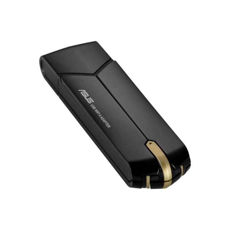 Adaptor WiFi 6 ASUS USB-AX56 AX1800 Dual Band USB 3.2 - imagine 2