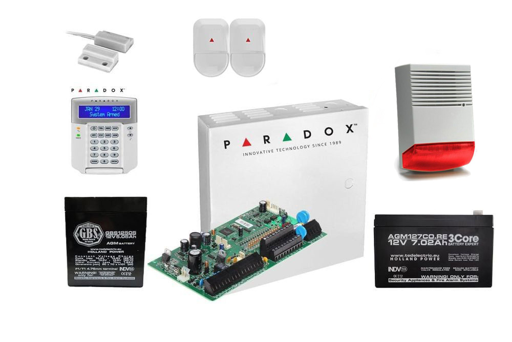 Kit Alarma Paradox SP7000 Exterior Profesional