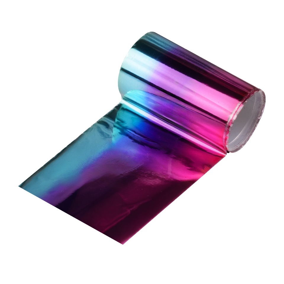Folie Transfer Unghii LUXORISE #480 Rainbow | Luxorise