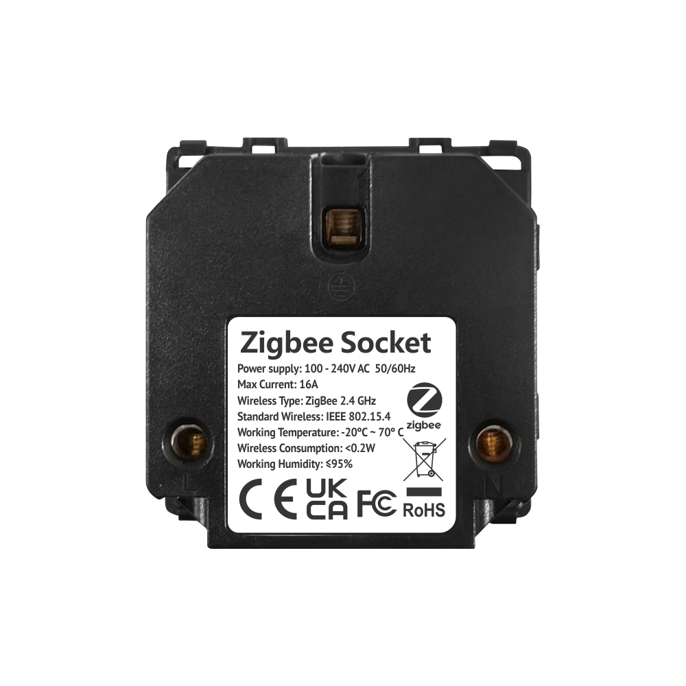 Priză inteligentă Luxion Zigbee, control vocal și temporizator - imagine 12