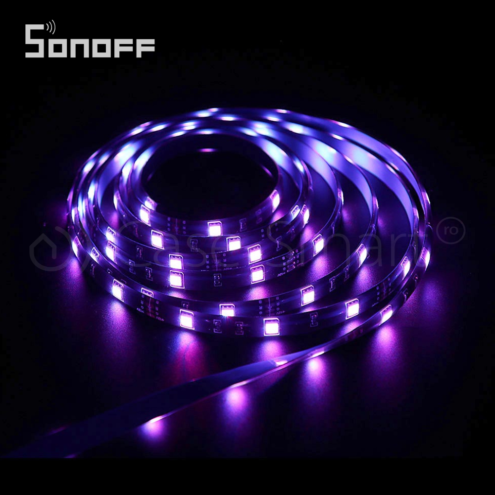 Extensie Banda LED 2m 5050RGB Sonoff L1, WiFi - imagine 4
