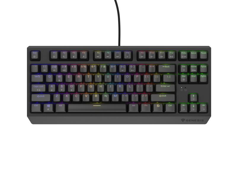 Tastatură Gaming GENESIS Thor 230 TKL Mecanică RGB Outemu Red Negru