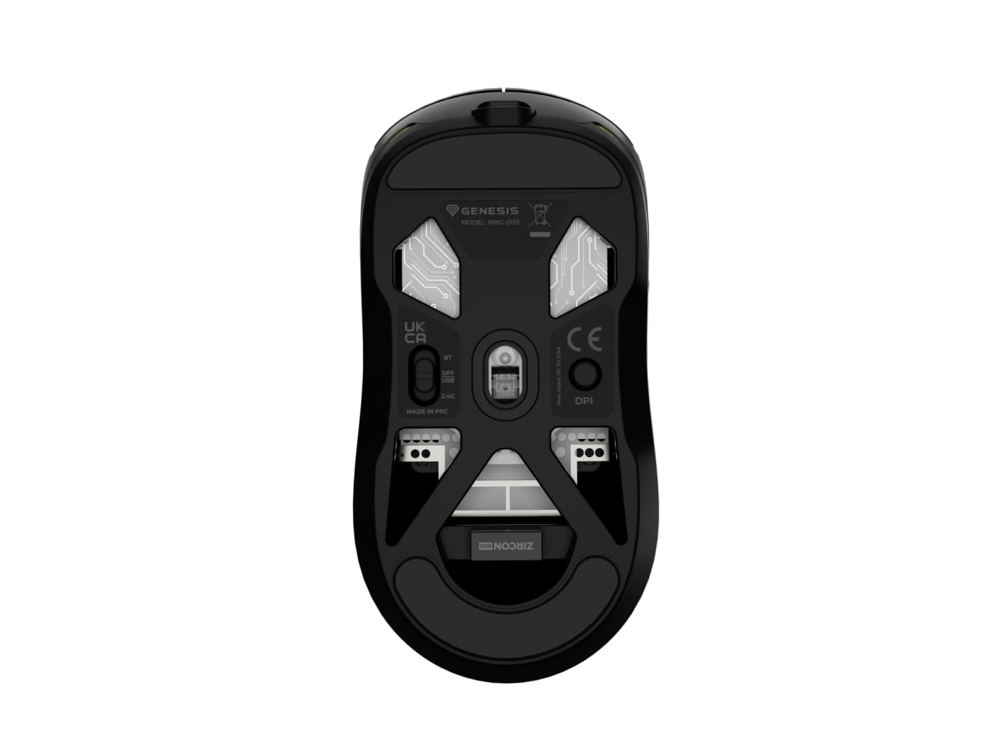 Mouse Gaming Wireless Genesis Zircon 660 PRO, 26000 DPI, RGB - imagine 12