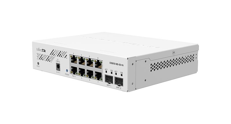 Switch Mikrotik CSS610-8G-2S+IN Managed 8 Porturi Gigabit