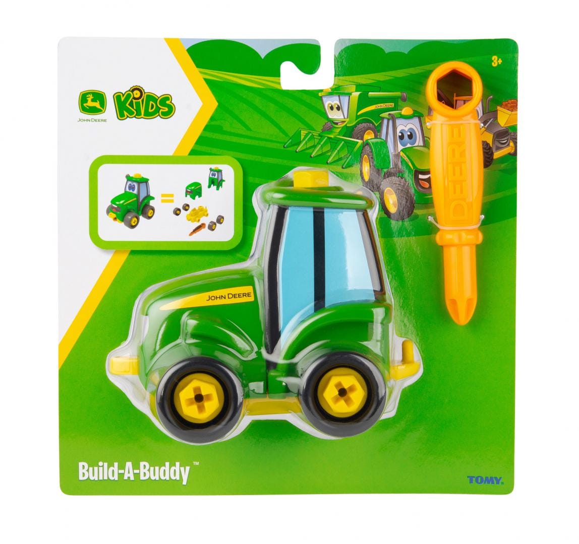 Tractoras Johnny Build-a-Buddy Tomy - Construieste un Prieten - imagine 4