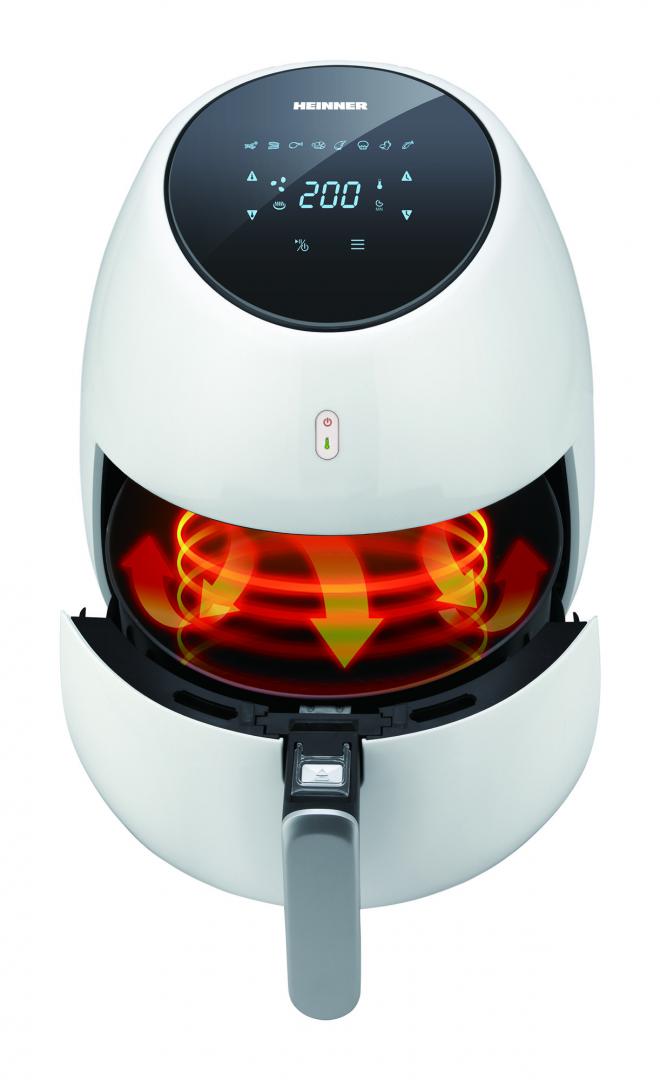 Friteuza Aer Cald Heinner 5L 2000W - Digital, Antiaderent - imagine 3