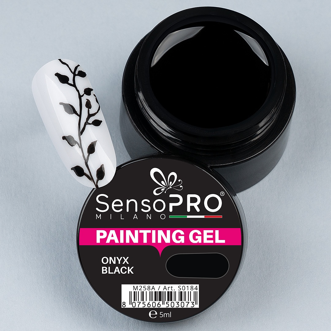 Gel UV Pictura Onyx Black SensoPRO Milano 5ml