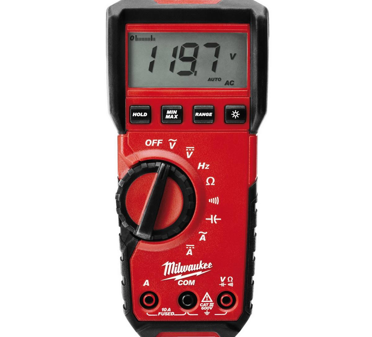 Multimetru TRMS Milwaukee | Precizie CAT III 600V