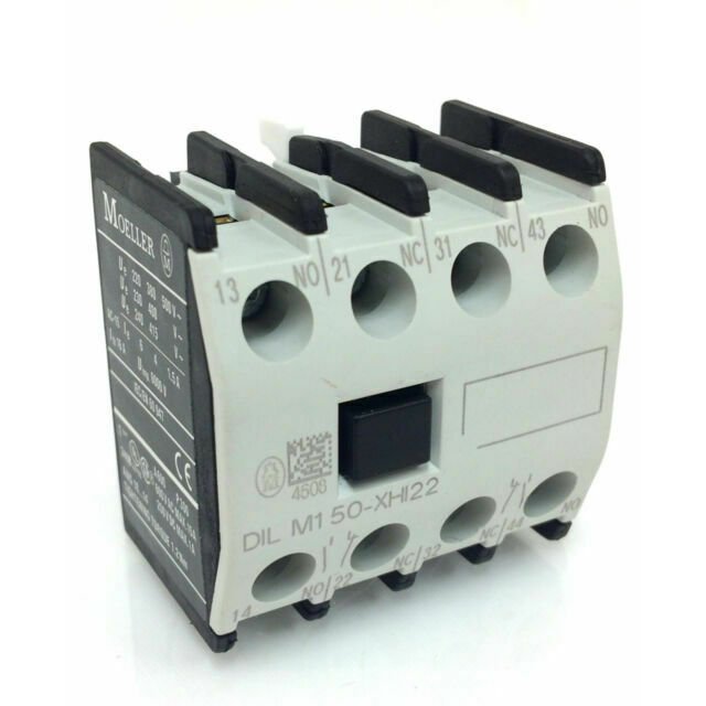 Contact Auxiliar Eaton DILM150-XHI22, 2NO+2NC