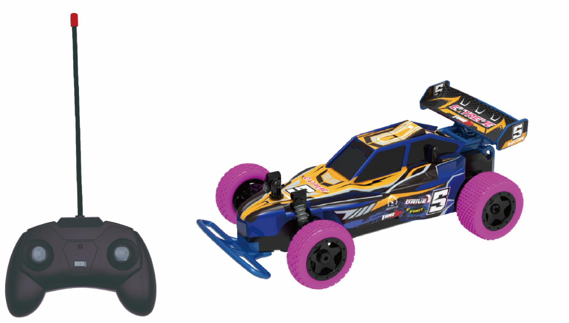 Masinuta Telecomanda Nitro Racer 1/24 Portocaliu - 14 km/h