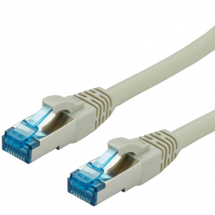 Cablu Rețea SFTP CAT6A 1.5m Gri, 10Gbps