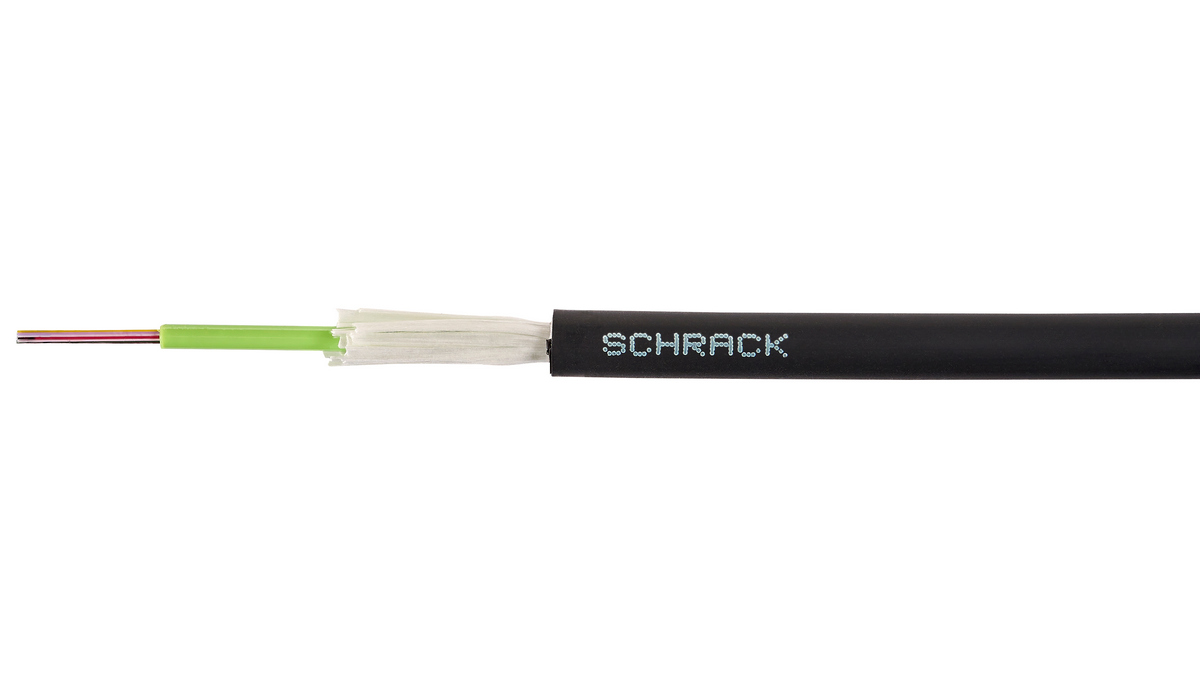 Fibra Optica Schrack 12 Fire OM4 100m