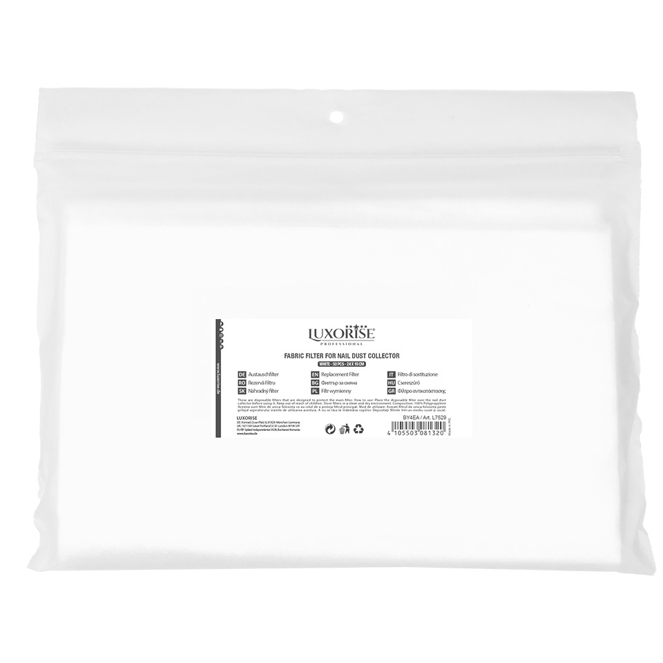 Set 50 Buc. Filtre Luxorise White