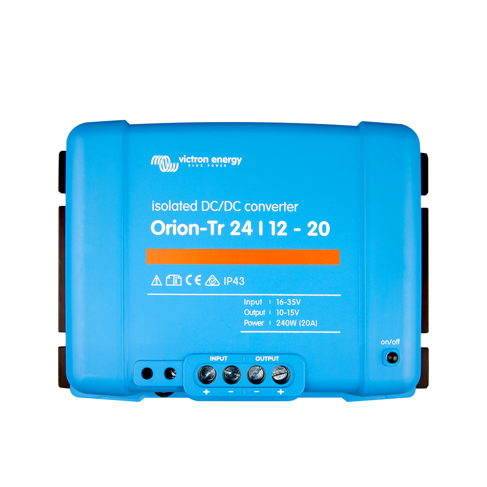 Convertor DC/DC Victron Orion 24/12V 20A - Izolatie Galvanica