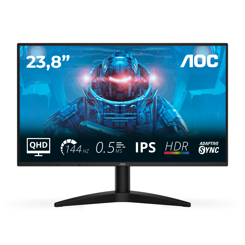 Monitor AOC Q24B36X 23.8" QHD 75Hz - Imagini Cristaline