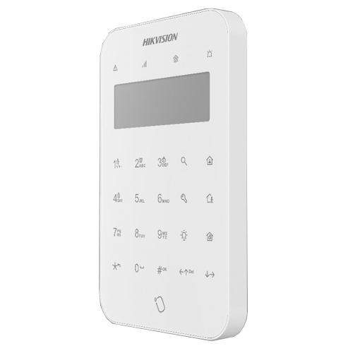 Tastatură Wireless Hikvision AX PRO LCD DS-PK1-LT-WE - imagine 2