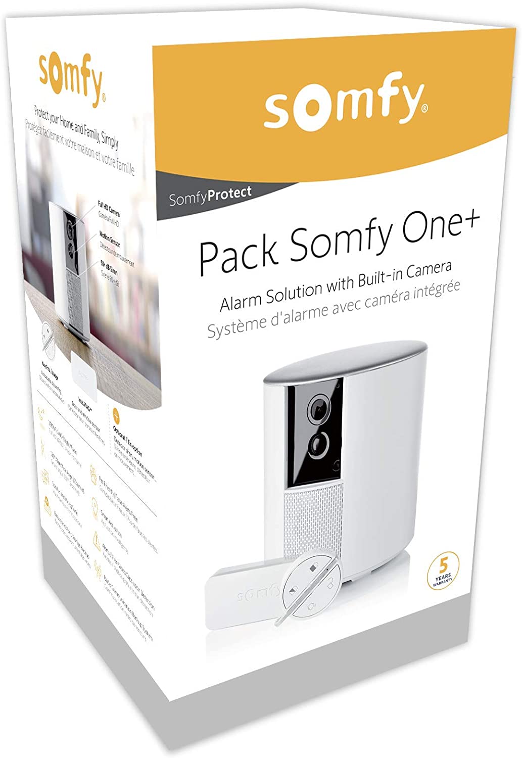 Somfy One+ Camera Supraveghere Full HD cu Alarmă - imagine 4