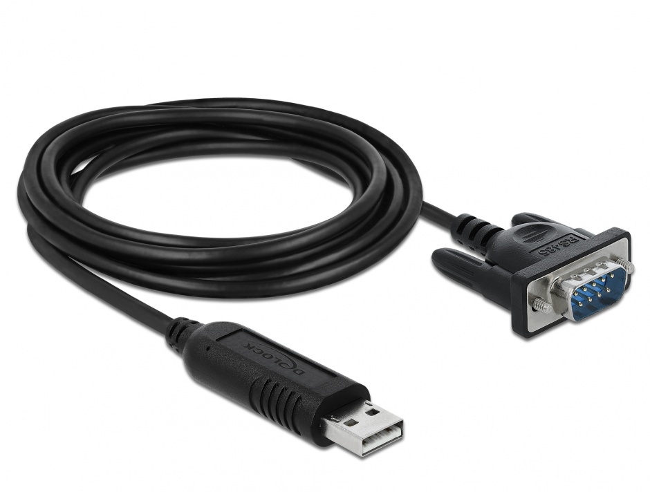 Adaptor USB la RS-485 Delock 66283, 15 kV ESD