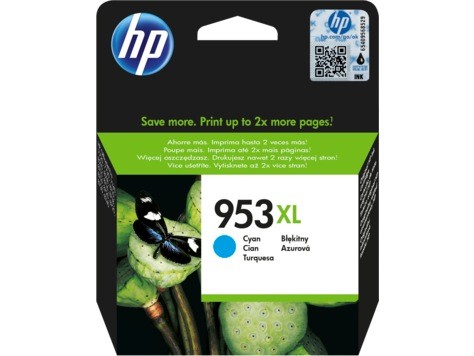 Cartus HP 953XL Cyan Original - 1600 pagini pentru Officejet