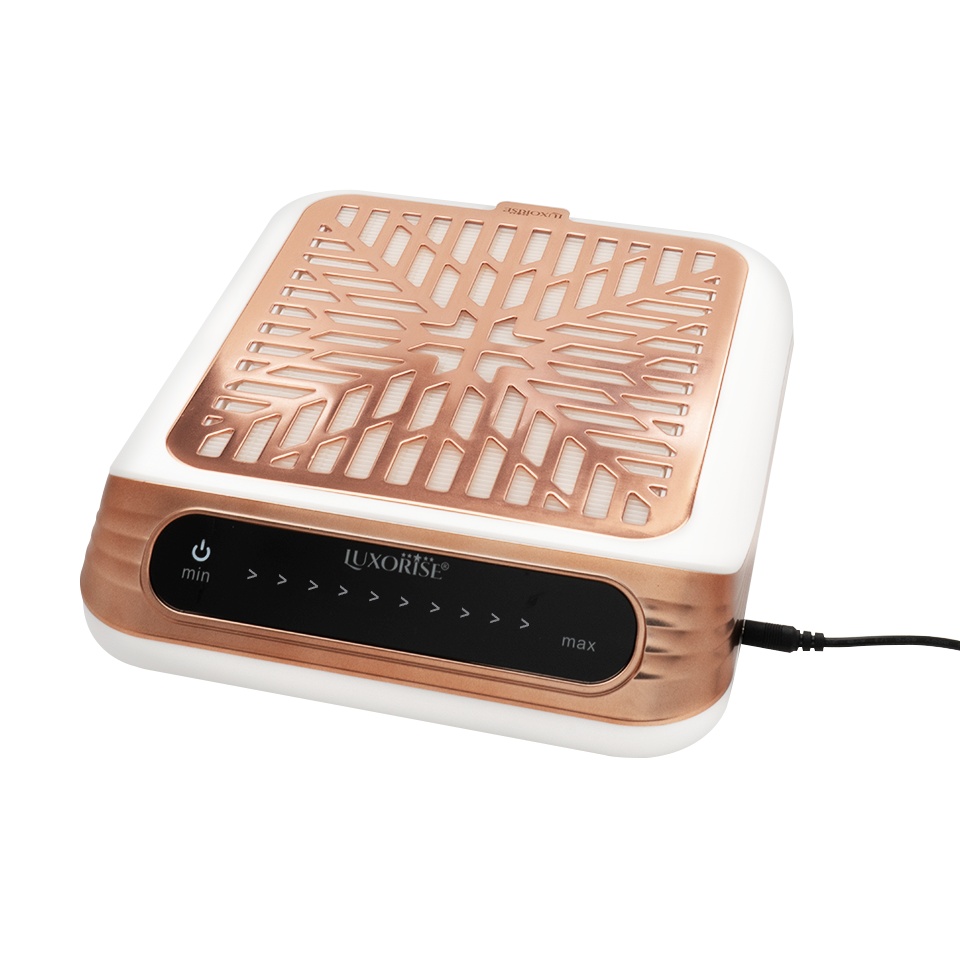 Aspirator Praf Unghii GlamAir PRO LUXORISE, Rose Gold