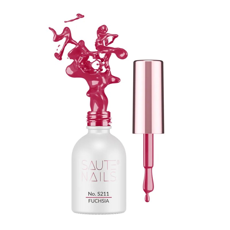 Ojă semi Saute Nails Fuchsia - S211 8ml