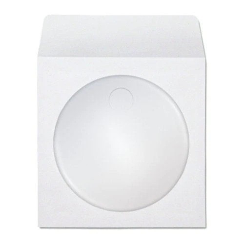 Plicuri CD cu Fereastra Spacer - 100 bucăți, Protecție Optică